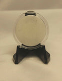 TCD Red White Blue Black Coin Holder Capsule Case 1 Gram Silver Gold Bar & Black or Clear Display Stand