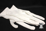 Inspection Gloves Coin Silver Jewelry Stamps HEAVY DUTY White Cotton XL