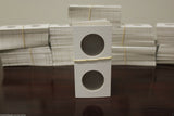 100 Deluxe Assorted 2X2 Coin Holder Flip Cardboard Mylar Flips 8 Size Variety - The Coin Digger