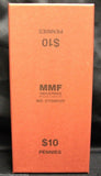Penny Coin Roll RED Storage Box MMF Holds 20 Rolls Tubes Pennies Cent Holder
