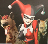 HARLEY QUINN Odagawa Autographed LARGE Comic Sketch Art POSTER 11x17 Batman - The Coin Digger