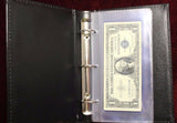 Lighthouse Currency Album Binder Modern Banknote + 20 Rigid Topload Holder Case - The Coin Digger