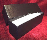 Coin Holder Slab Case Storage Box Single Row Black GUARDHOUSE + 100 TCD Sleeve - The Coin Digger