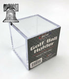 Golf Ball Holder Display Square Case BCW 2x2x2 Stackable Cube Stand Protector - The Coin Digger