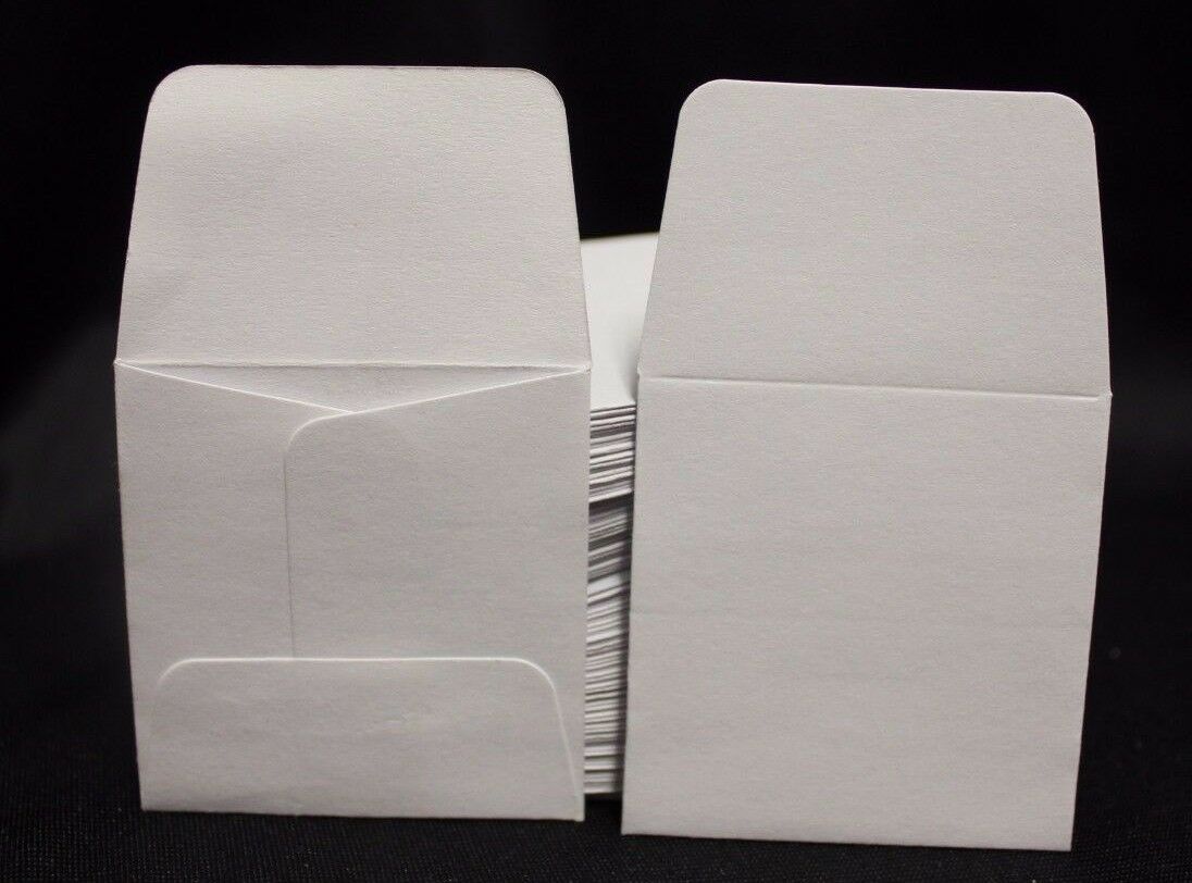 100 2x2 Paper Coin Holder Envelopes & Red Storage Box – The Coin Digger