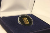 Velvet Air-tite  Storage Box & 1 Gram Colored insert (your Choice) for Silver Gold Bar - The Coin Digger