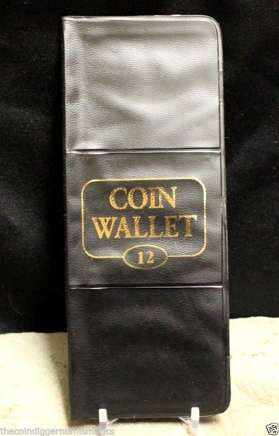 Whitman 12 Pocket Coin Holder Wallet Folder for 2x2 Mount Holders Storage - The Coin Digger