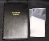 Lighthouse Currency Album Binder Modern Banknote + 20 Semi Rigid Topload Holder - The Coin Digger