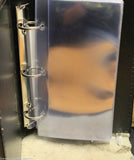 Currency Holder Album + 20 Binder Page Modern Banknote Sleeve Lighthouse LEATHER - The Coin Digger