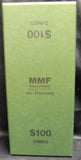 Dime Coin Roll GREEN Storage Box - MMF Holds up to 20 Rolls Wrappers DIMES
