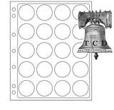 2 Lighthouse ENCAP Capsule 38/39mm Poker Chip Coin Holder Page 20 Pocket 38/39 - The Coin Digger