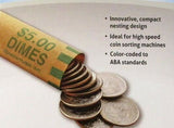 Coin Holder Wrappers for Storage : Preformed Shotgun MMF Bank Tube Rolls - The Coin Digger