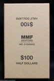 Half Dollar Coin Holder Roll BUFF Storage Box MMF Holds up to 10 Bank Rolls $100