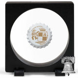3D Magic Frame Stand 90R 3.5x3.5 Floating Rock Fossil Mineral Agate Case Holder