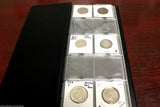 Whitman Coin Holder Stock Book 80 Pocket Album 2x2 Storage Case Folder