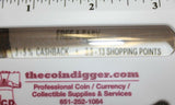 3in1 Credit Card 3x Magnifier Envelope Opener Ruler Coin Currency Stamps Magnify - The Coin Digger