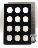 Air-tite Coin Holder Black Velvet Display Silver Insert Model A Storage Box Case - The Coin Digger