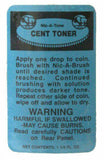 Nic A Tone Kit Penny Cent Toner W/ Brush & Coin Holder Acid Bottle 1.25oz
