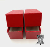Coin Holder Storage Box 4.5x2x2 Red SINGLE ROW for 2x2 Flip Snap Case of CHOICE