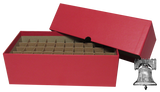 Penny Cent Tube Storage Box Coin Holder 19mm Heavy Duty Case GUARDHOUSE Holds 50