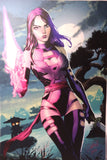Psylocke Odagawa Autograph LARGE Comic Sketch Art POSTER 11x17 X-Men Marvel