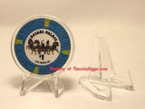 Display Stand Easel for Coin Capsule, Fossil, Medals Air-tite CLEAR
