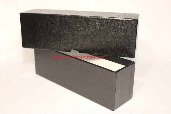Coin Slab Storage Box Single Row Black GUARDHOUSE Holds 26 Certified Slabs 10