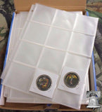 12 Pocket Page - 2.5 x 2.5 GUARDHOUSE Snap Crown Flip Storage