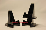 Display Stand Easel for Coin Capsule, Fossil, Medals Air-tite BLACK