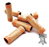 Coin Holder Wrappers for Storage : Preformed Shotgun MMF Bank Tube Rolls - The Coin Digger