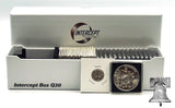 Coin Holder Intercept Storage Box Q30 for 2x2 Snap Flip Square Capsule Case