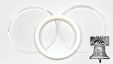 Air-tite Coin Holder Capsule Model I White 33-42mm Acrylic Storage Case