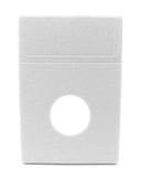 25 BCW Display Slab INSERTS White Foam Coin Holder