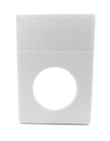 25 BCW Display Slab INSERTS White Foam Coin Holder