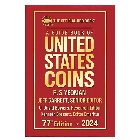 2024 Red Book Official Price Guide of US Coins Coin Value Hard Cover