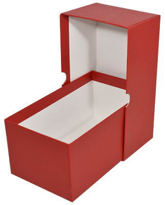 Currency Storage RED Box For Modern Regular Size US Notes Banknote Bill Holder