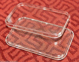 Air-tite Direct Fit Capsule Holder for 1 GRAM Silver Bar Acrylic Case Airtite