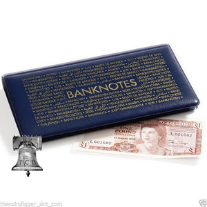 Lighthouse Banknote Pocket Album Wallet Case Currency Holder Paper Money Book