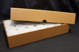 Silver Half Dollar Storage Box Tube Collector Kit Microscope Magnifier 28 Tubes