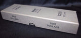 Small Dollar Coin Roll Holder GREY Storage Box MMF Holds up to 8 Rolls Case