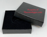 Black Gift Box Coin Holder Display 3x3 Case for Model A Capsule : 10mm-20mm Ring