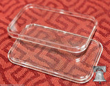 AIR-TITE Direct Fit Capsule ASSORTED Holder 1 GRAM to 1oz Silver Bar Acrylic (Total of 5)