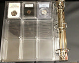 4 Lighthouse ENCAP Coin Slab Holder Album Page for Graded NGC PCGS EVERSLAB Case - The Coin Digger