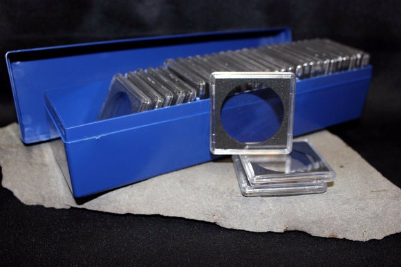 CHOICE of Quardrum Intercept 2x2 Snap 30 Capsules + Coin Storage Plastic Box - The Coin Digger