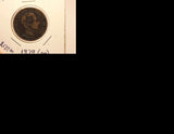 1879 Spain 5 Centimes Coin with Holder Display thecoindigger World Estate