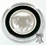 Air-Tite Coin Holder Capsule Storage Case Model H Black Ring Acrylic Display 26-32mm