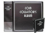 Deluxe Coin Holder Collector Kit Binder Album Page 300 Paper Flip Case Kit - The Coin Digger