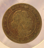 1924 Brazil 2000 Reis Silver Coin with Holder Thecoindigger World Estates - The Coin Digger