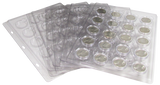 5 Cornerstone 20 Pocket Storage Page for Album Fits Model A Coin Holder Capsule