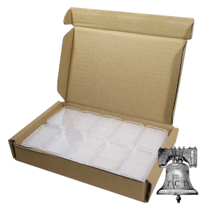 1oz Ag Direct Fit Capsules for 1 oz Bars Guardhouse Storage Case  Holder